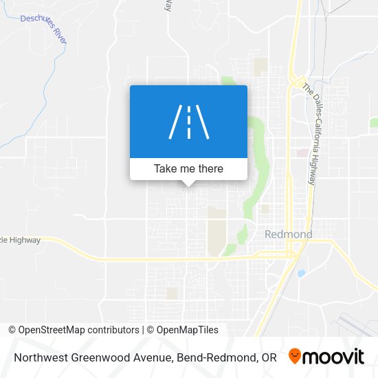 Mapa de Northwest Greenwood Avenue
