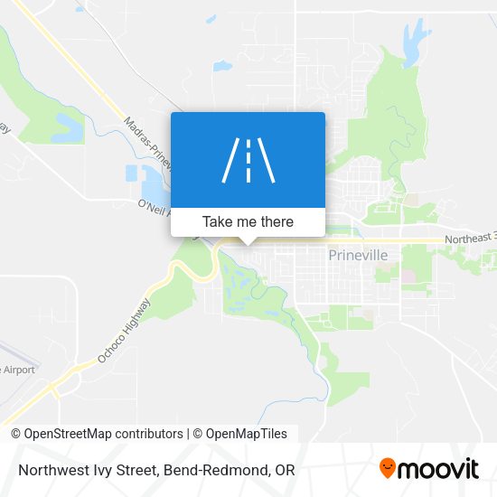 Mapa de Northwest Ivy Street