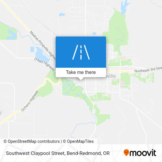 Mapa de Southwest Claypool Street