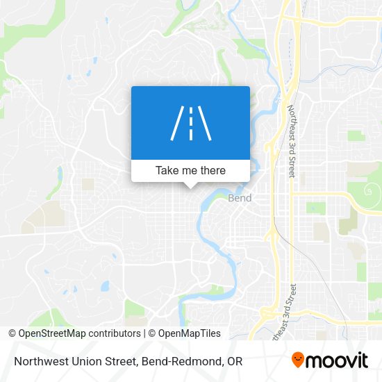 Mapa de Northwest Union Street