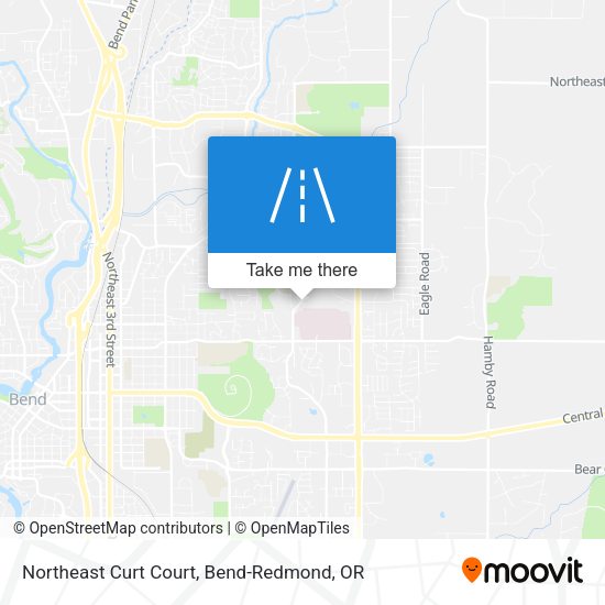 Northeast Curt Court map