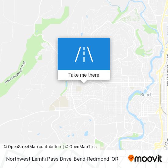 Northwest Lemhi Pass Drive map