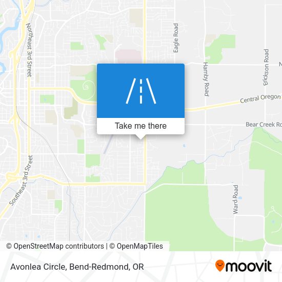 Avonlea Circle map