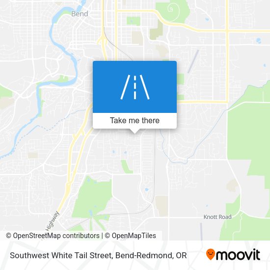 Southwest White Tail Street map