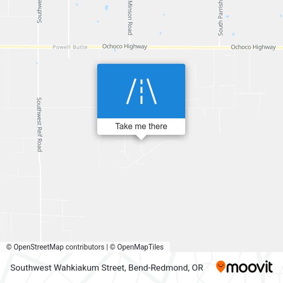 Mapa de Southwest Wahkiakum Street