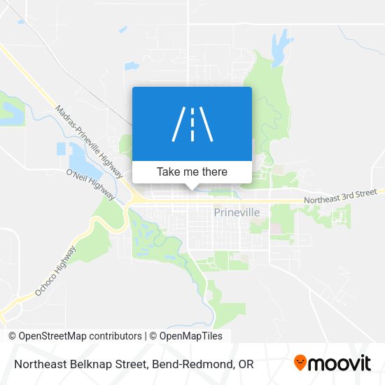 Mapa de Northeast Belknap Street