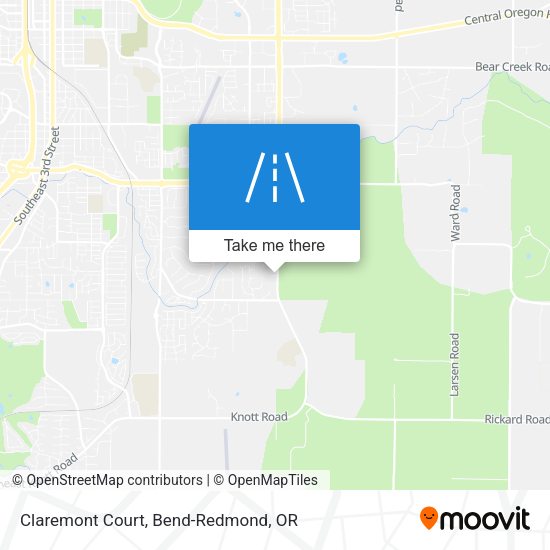 Claremont Court map