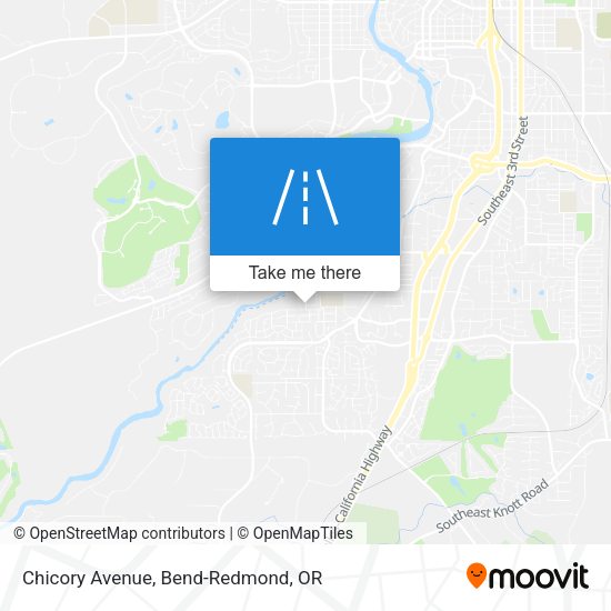 Chicory Avenue map
