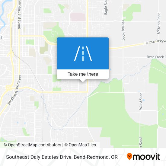 Southeast Daly Estates Drive map