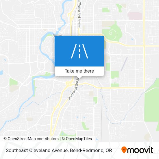 Southeast Cleveland Avenue map