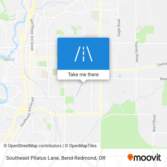 Southeast Pilatus Lane map