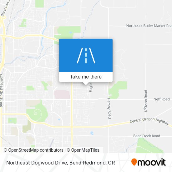 Mapa de Northeast Dogwood Drive