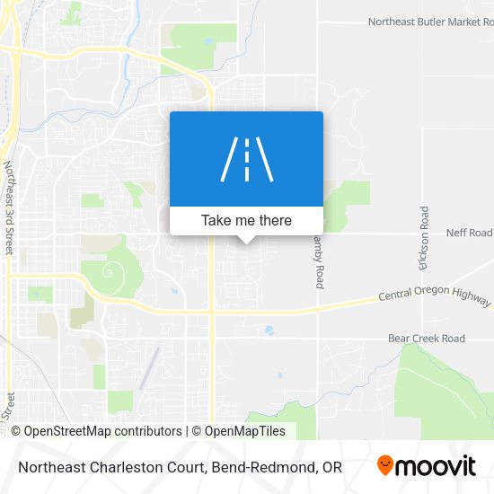 Northeast Charleston Court map