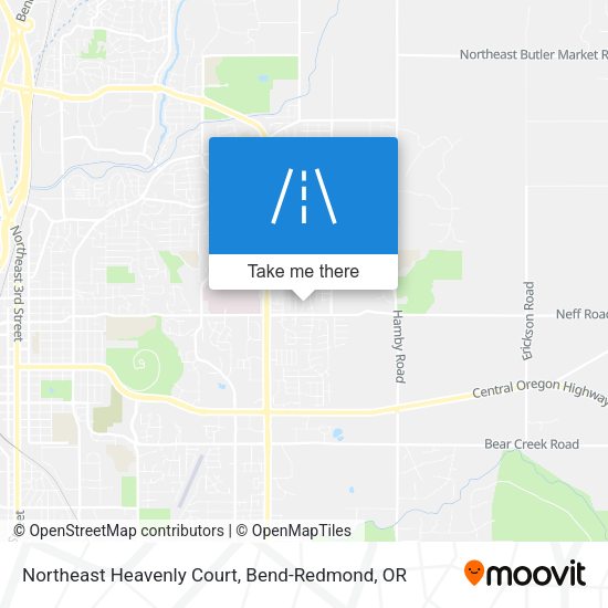 Mapa de Northeast Heavenly Court