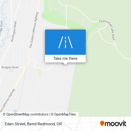 Mapa de Eden Street