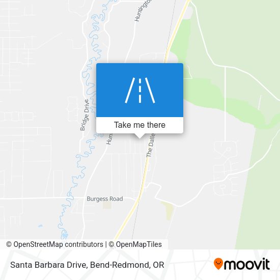 Santa Barbara Drive map
