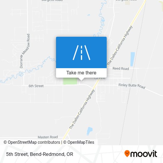 5th Street map