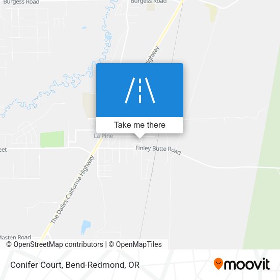 Conifer Court map