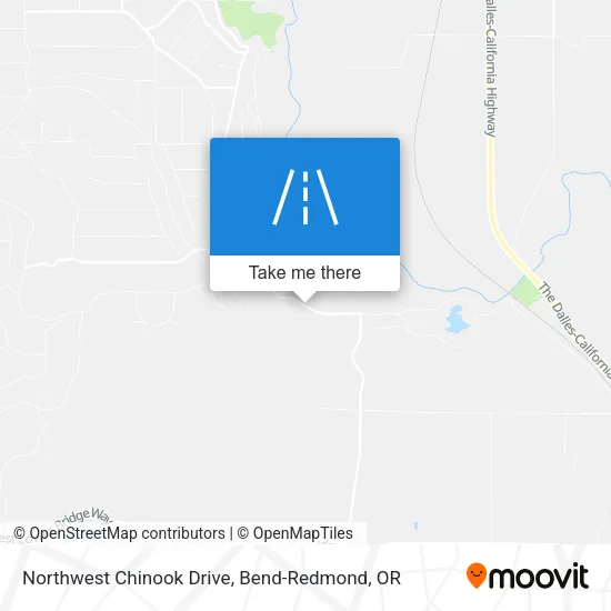 Northwest Chinook Drive map