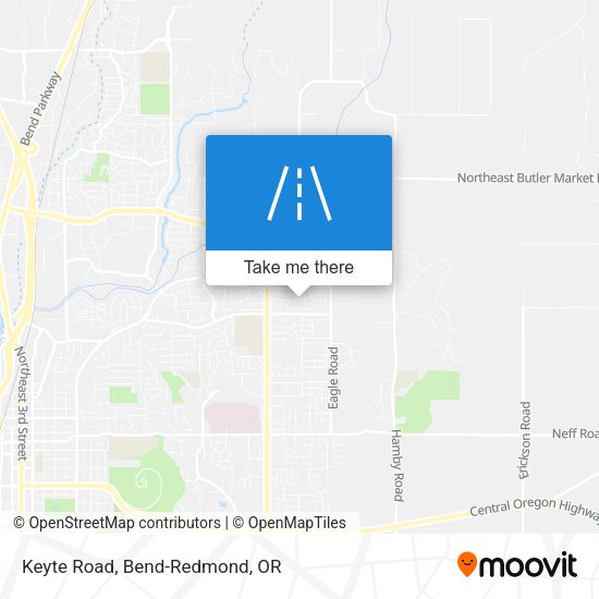 Mapa de Keyte Road