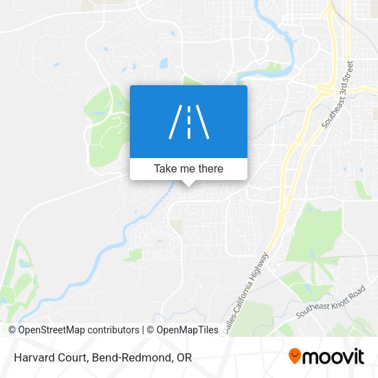 Harvard Court map