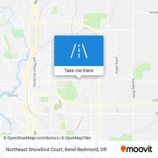 Mapa de Northeast Snowbird Court