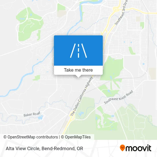 Alta View Circle map