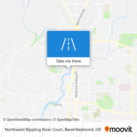 Northwest Rippling River Court map
