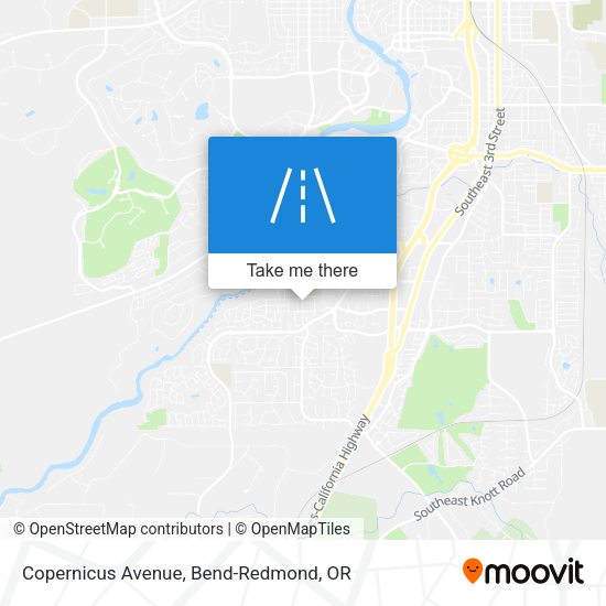 Copernicus Avenue map