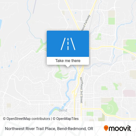 Mapa de Northwest River Trail Place