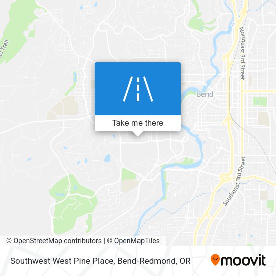 Mapa de Southwest West Pine Place
