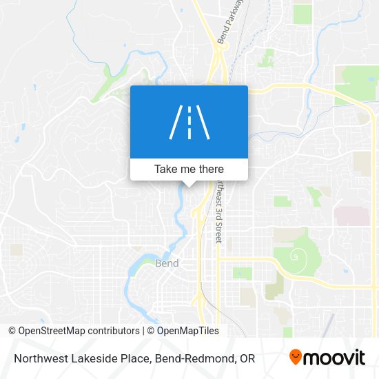 Mapa de Northwest Lakeside Place