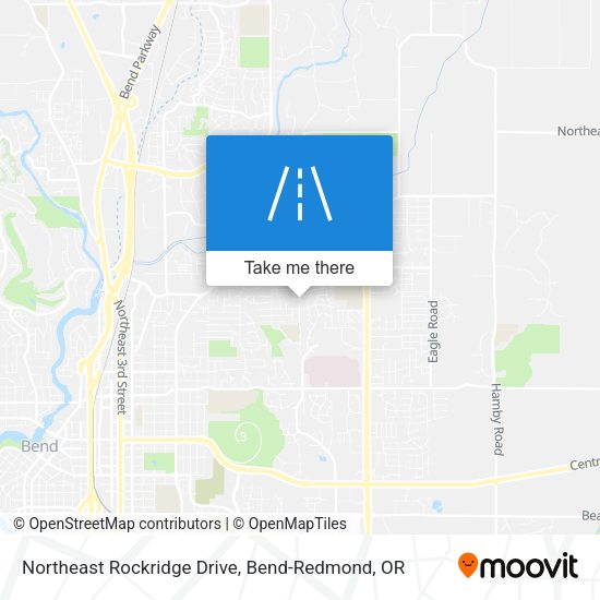 Mapa de Northeast Rockridge Drive