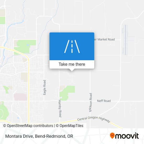 Montara Drive map