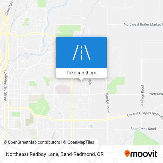 Northeast Redbay Lane map