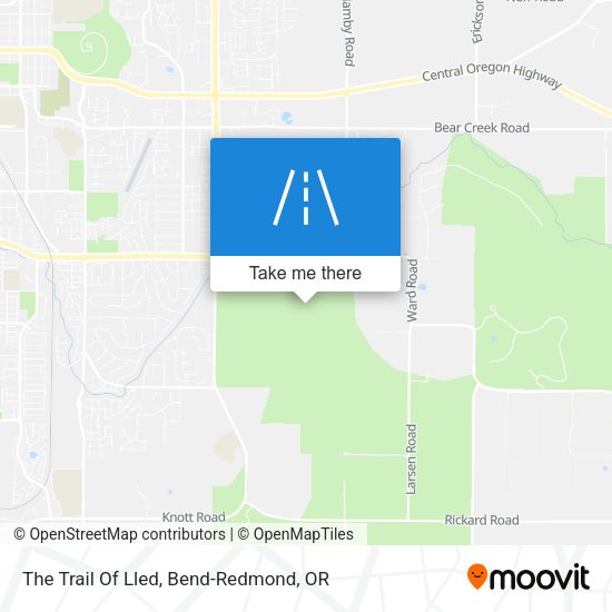 The Trail Of Lled map