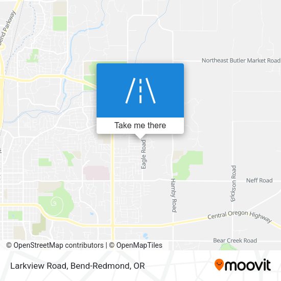 Mapa de Larkview Road