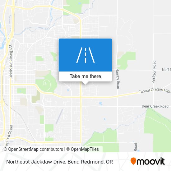 Northeast Jackdaw Drive map