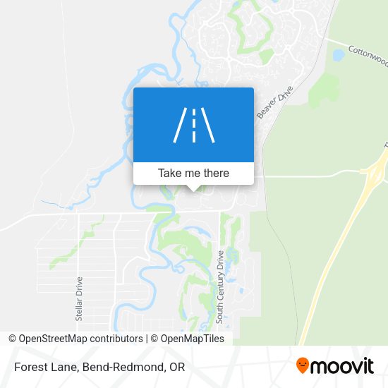 Mapa de Forest Lane