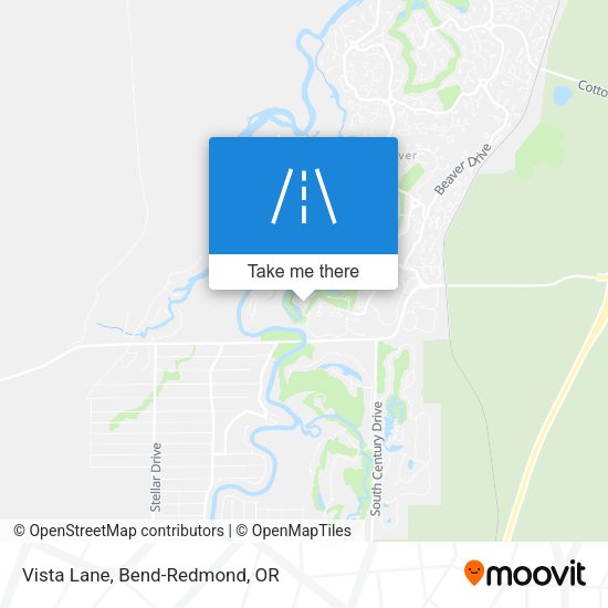 Mapa de Vista Lane