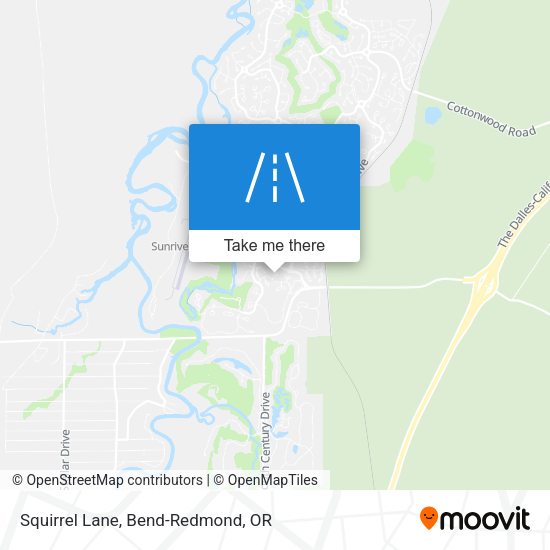 Squirrel Lane map
