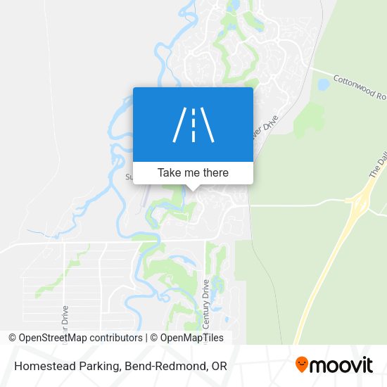 Homestead Parking map