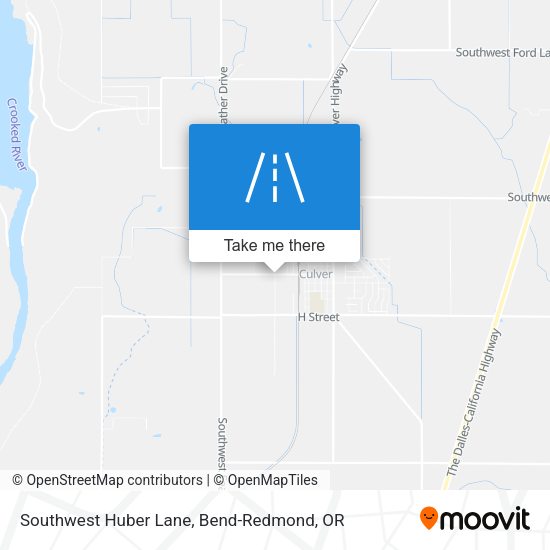 Mapa de Southwest Huber Lane