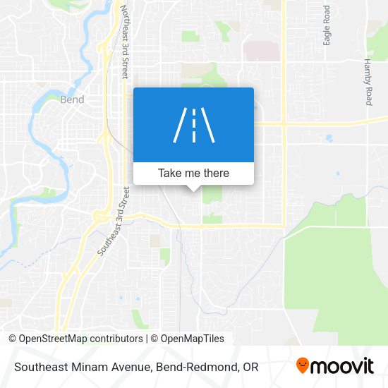 Mapa de Southeast Minam Avenue