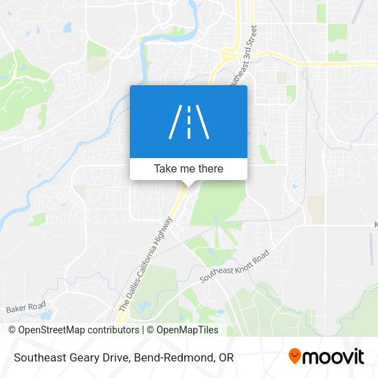 Mapa de Southeast Geary Drive