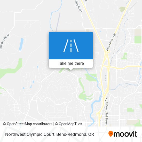 Mapa de Northwest Olympic Court