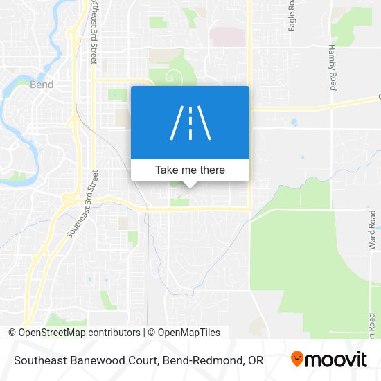 Southeast Banewood Court map