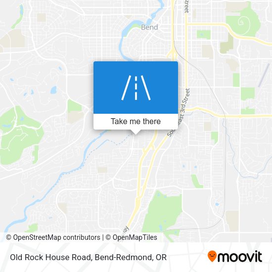 Old Rock House Road map