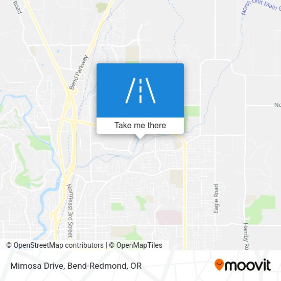 Mimosa Drive map