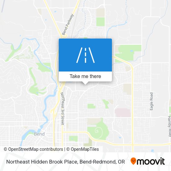 Mapa de Northeast Hidden Brook Place